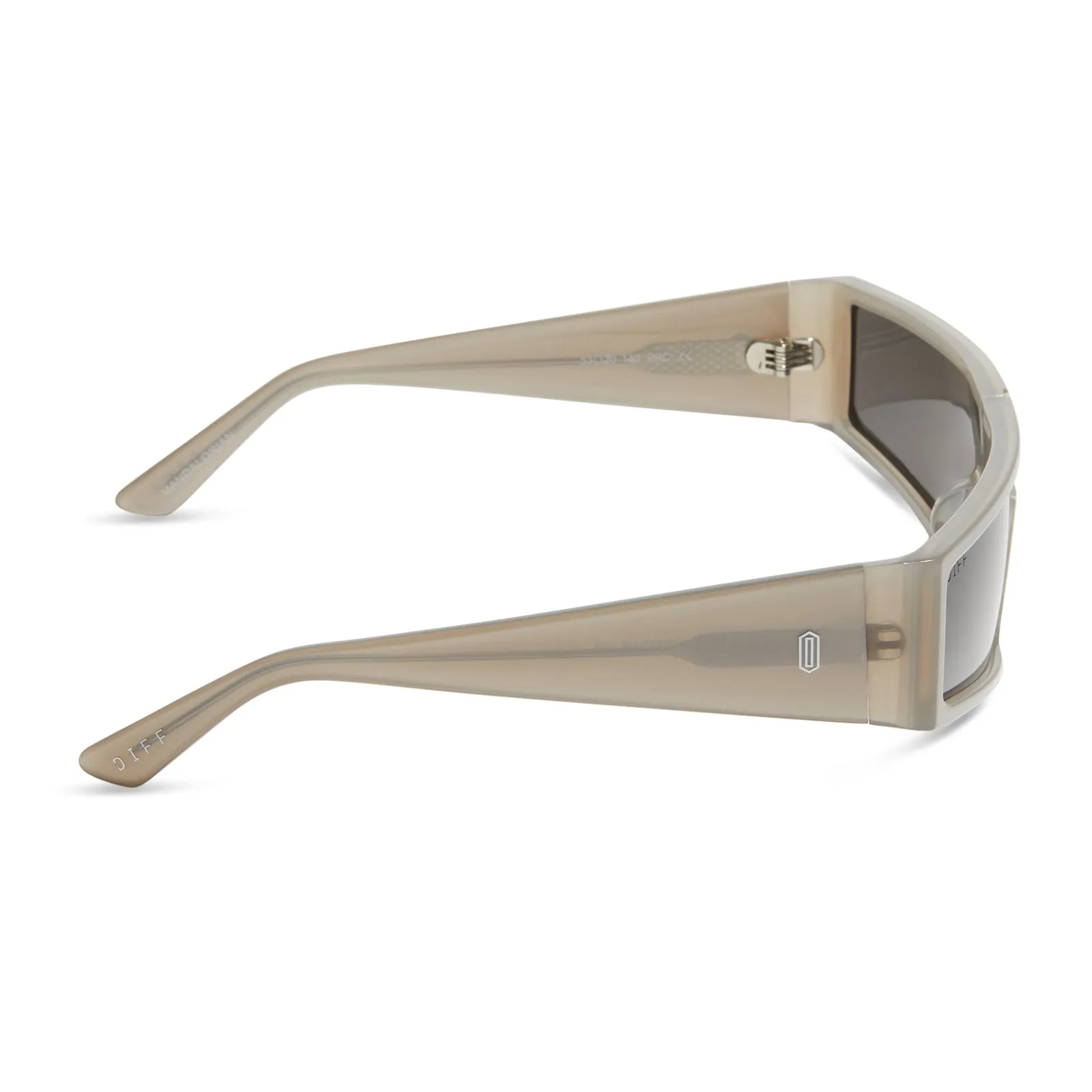 THE MANDALORIAN™️ VISOR - BESKAR™️ SILVER + GALACTIC GREY SUNGLASSES sold by Diff Eyewear product image thumbnail 3