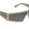 THE MANDALORIAN™️ VISOR - BESKAR™️ SILVER + GALACTIC GREY SUNGLASSES sold by Diff Eyewear