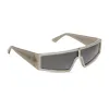 THE MANDALORIAN™️ VISOR - BESKAR™️ SILVER + GALACTIC GREY SUNGLASSES sold by Diff Eyewear
