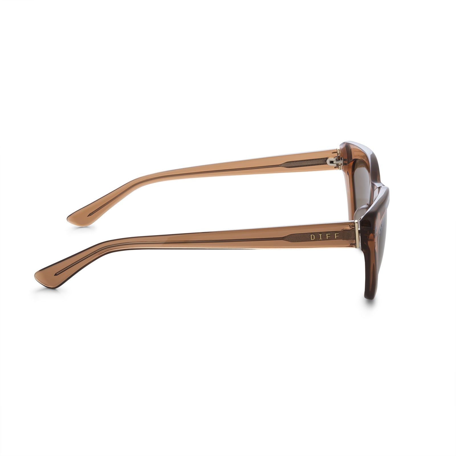 CAMILA - DUNES CRYSTAL + BROWN GRADIENT SUNGLASSES sold by Diff Eyewear product image thumbnail 4