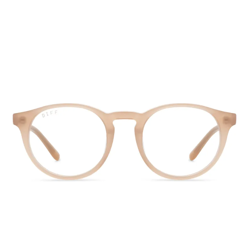 SAWYER - RUSTIQUE + CLEAR GLASSES sold by Diff Eyewear