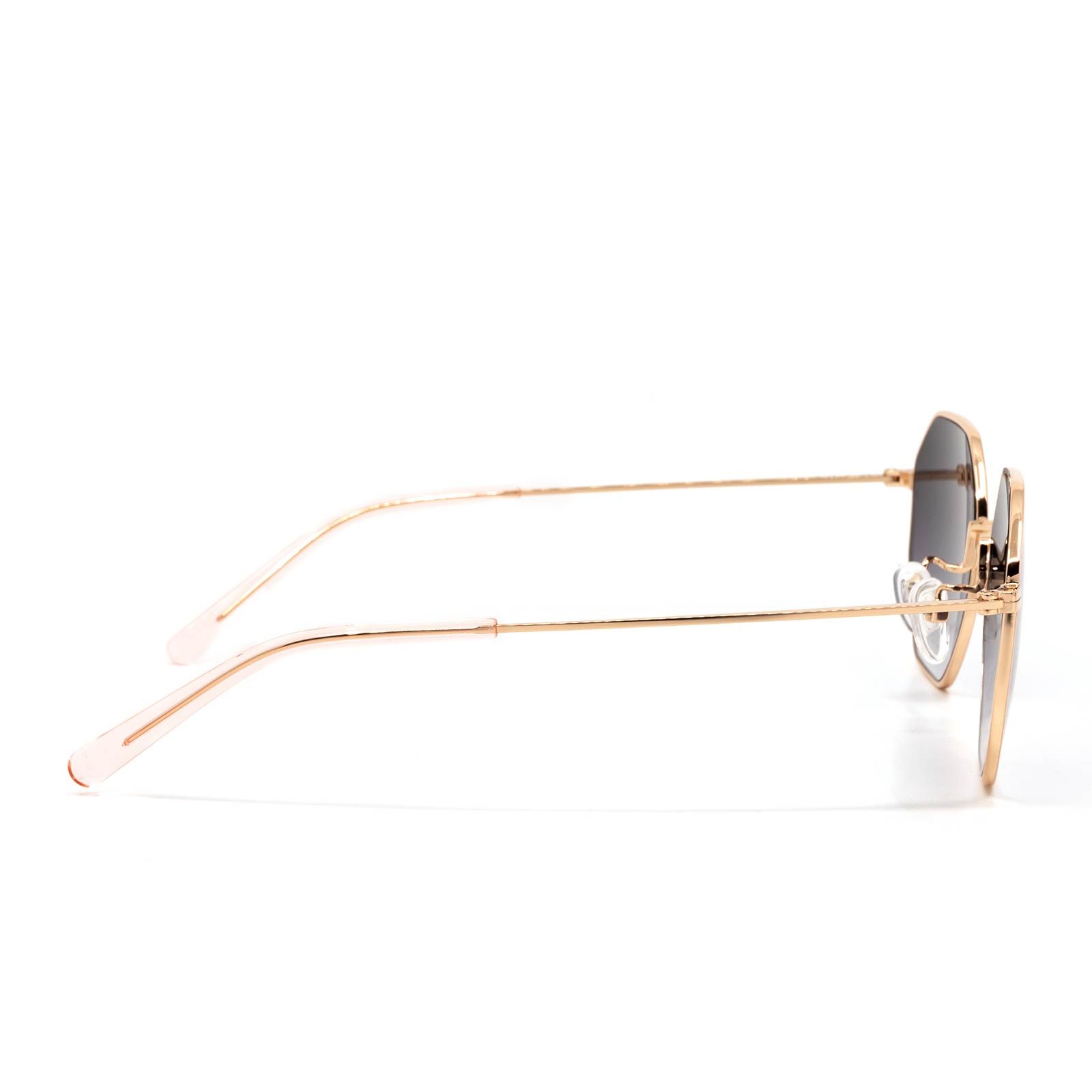 INDIGO - ROSE GOLD + GREY GRADIENT SUNGLASSES sold by Diff Eyewear product image thumbnail 3