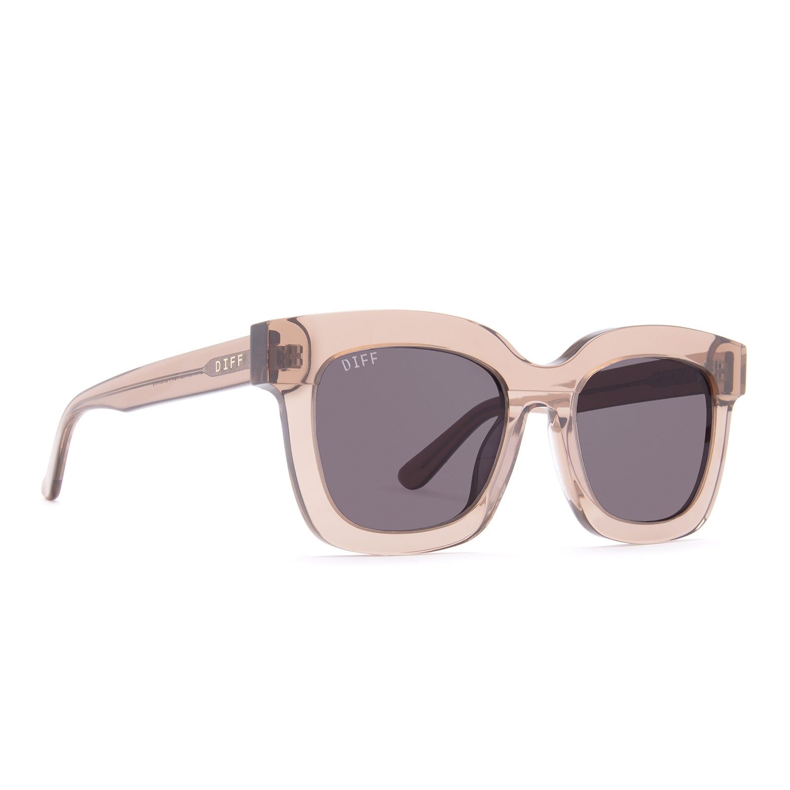 CARSON - CAFÉ OLE + GREY + POLARIZED SUNGLASSES sold by Diff Eyewear product image thumbnail 2