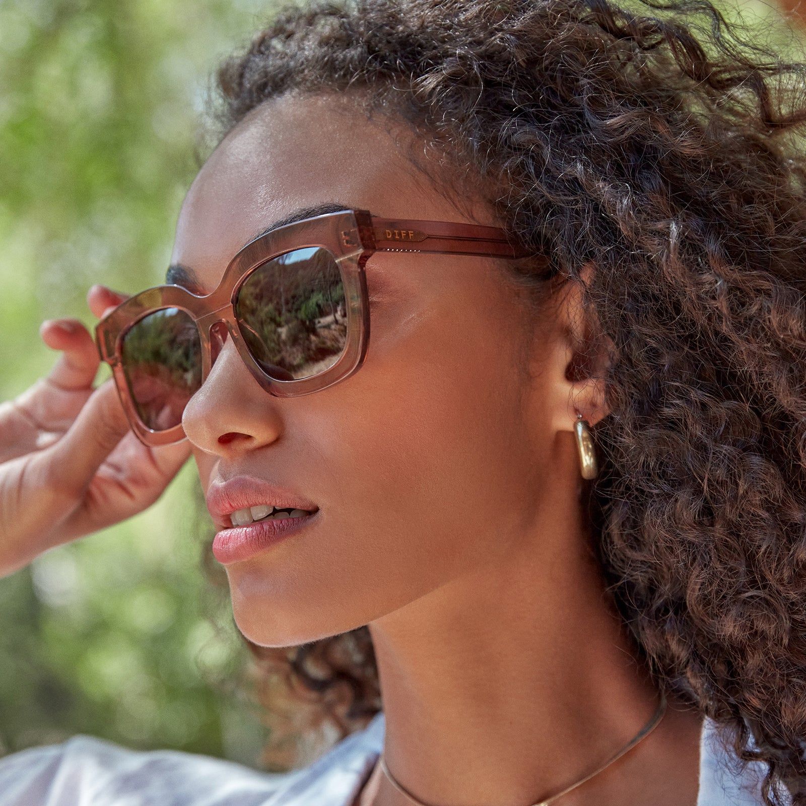 CARSON - CAFÉ OLE + GREY + POLARIZED SUNGLASSES sold by Diff Eyewear product image thumbnail 6