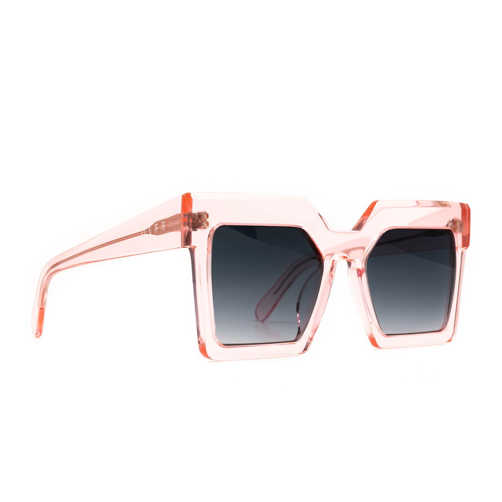ZIGGY - ROSE CRYSTAL + GREY GRADIENT SUNGLASSES sold by Diff Eyewear product image thumbnail 2