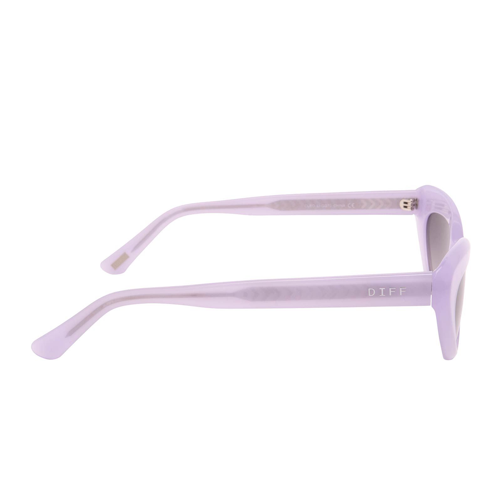 CLEO - LILAC + GREY GRADIENT SUNGLASSES sold by Diff Eyewear product image thumbnail 3