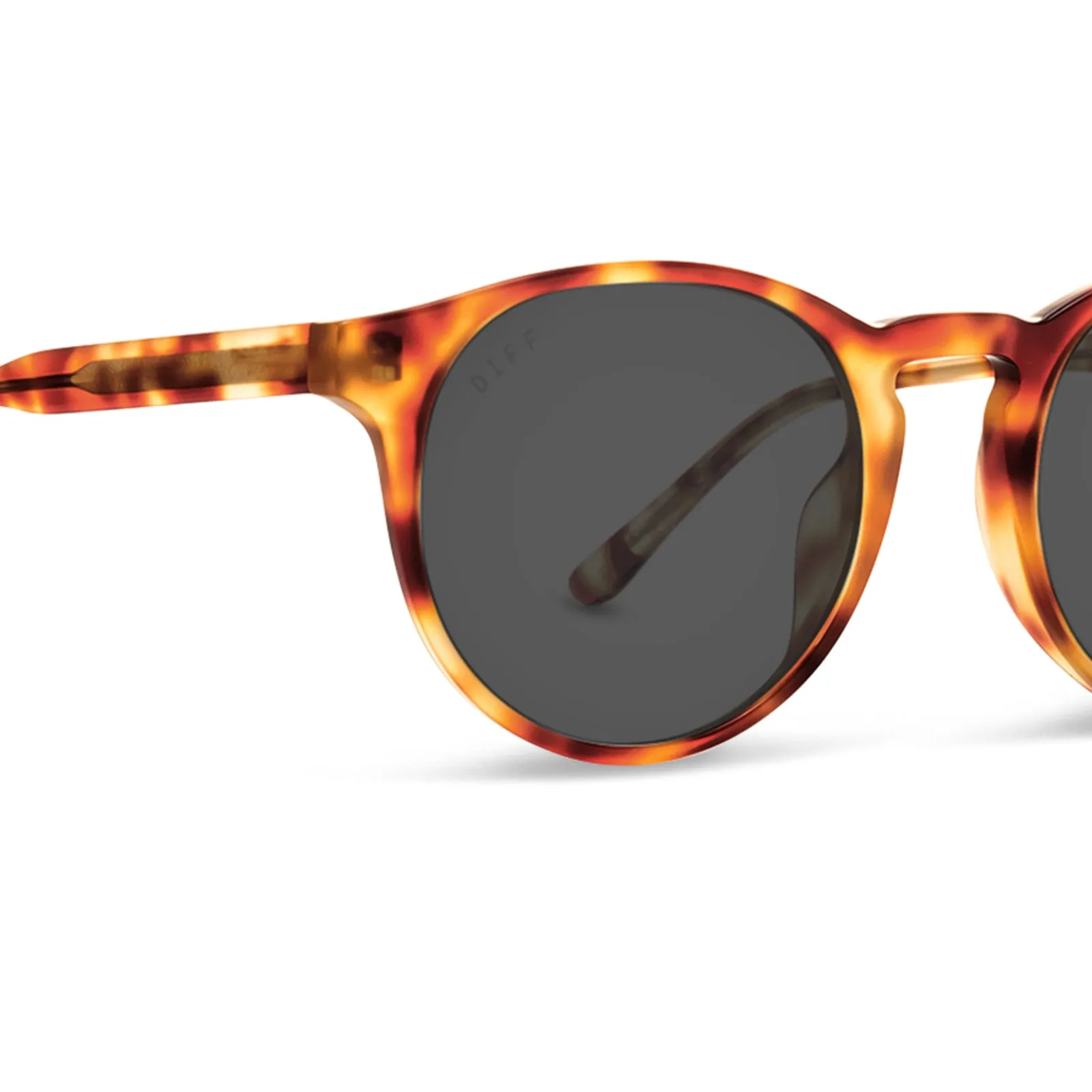 SAWYER - SOLSTICE TORTOISE + GREY SUNGLASSES sold by Diff Eyewear product image thumbnail 4