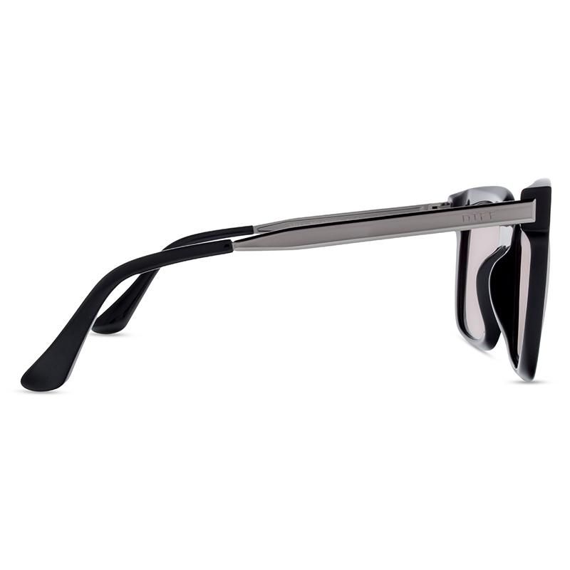 BELLA - BLACK + BLUE FLASH + POLARIZED SUNGLASSES sold by Diff Eyewear product image thumbnail 4