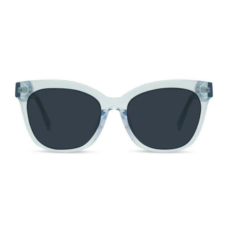 WINSTON - SEA CRYSTAL + GREY SUNGLASSES sold by Diff Eyewear