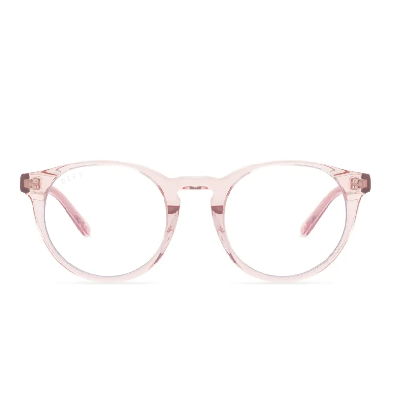 SAWYER - AZALEA CRYSTAL + BLUE LIGHT TECHNOLOGY GLASSES sold by Diff Eyewear