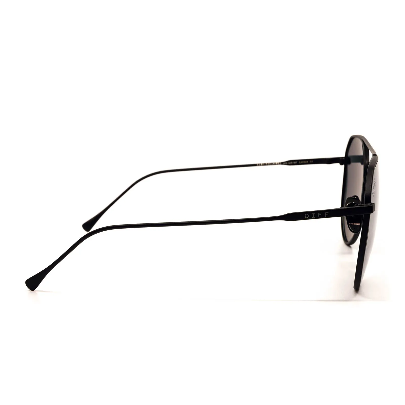 DASH - MATTE BLACK + SOLID GREY + POLARIZED SUNGLASSES sold by Diff Eyewear product image thumbnail 3