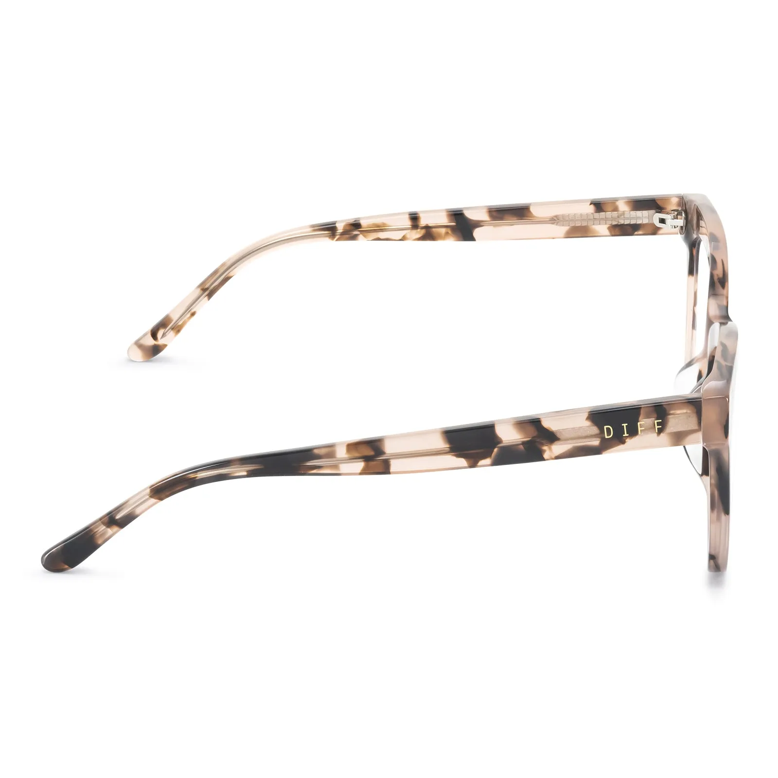 WINSTON - HIMALAYAN TORTOISE + BLUE LIGHT GLASSES sold by Diff Eyewear product image thumbnail 4