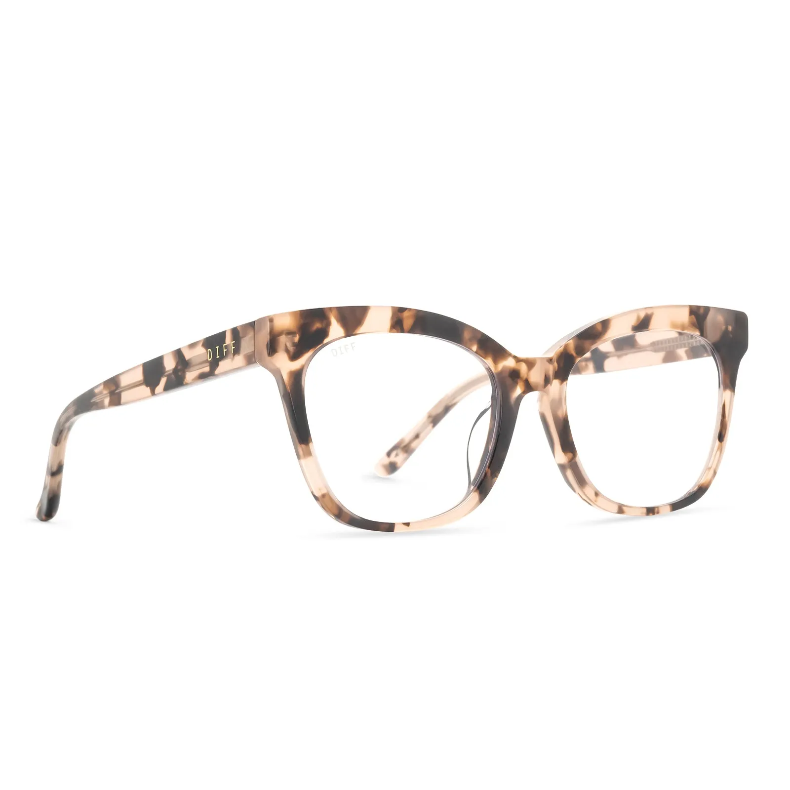 WINSTON - HIMALAYAN TORTOISE + BLUE LIGHT GLASSES sold by Diff Eyewear product image thumbnail 2