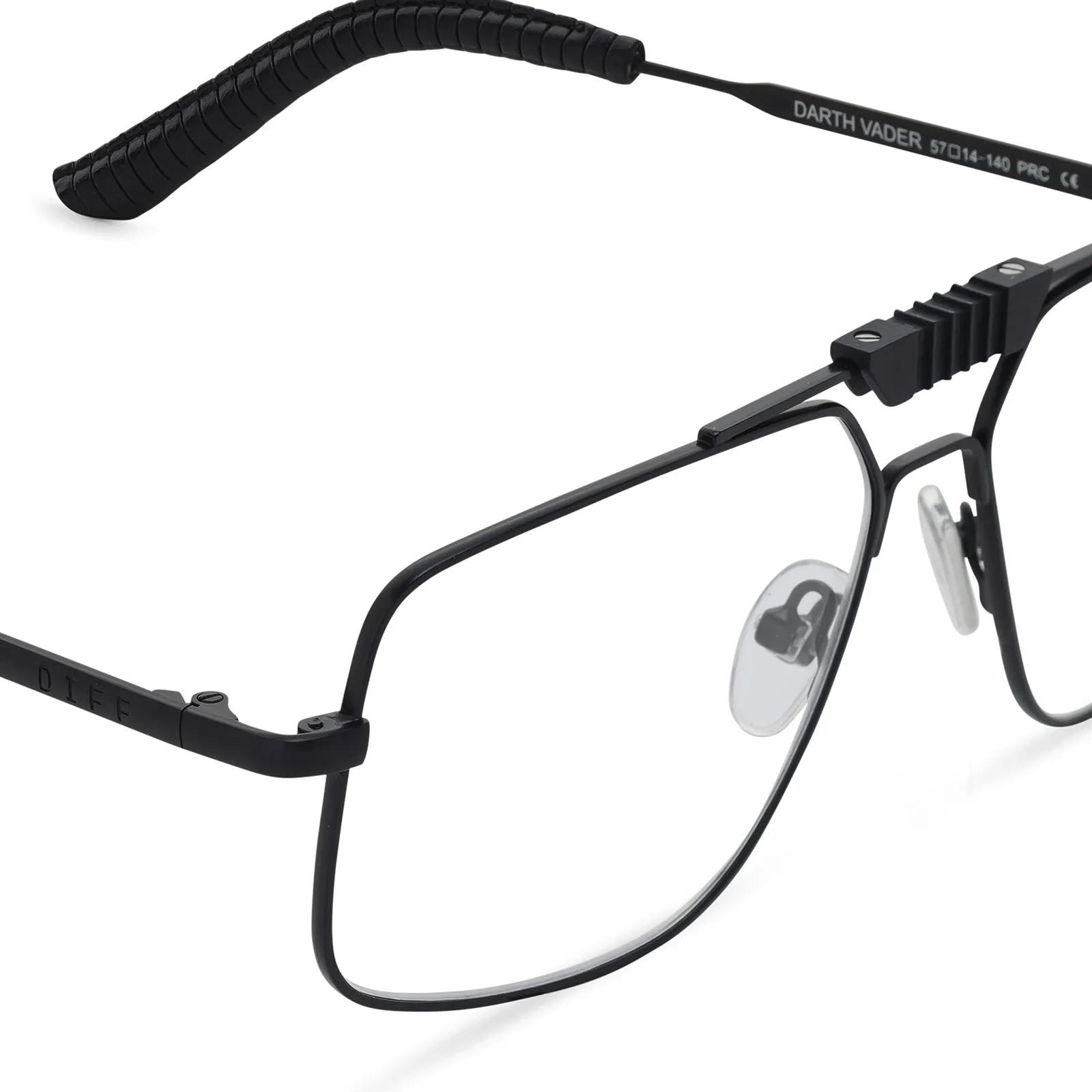 DARTH VADER™ - MATTE BLACK + PRESCRIPTION GLASSES sold by Diff Eyewear product image thumbnail 4