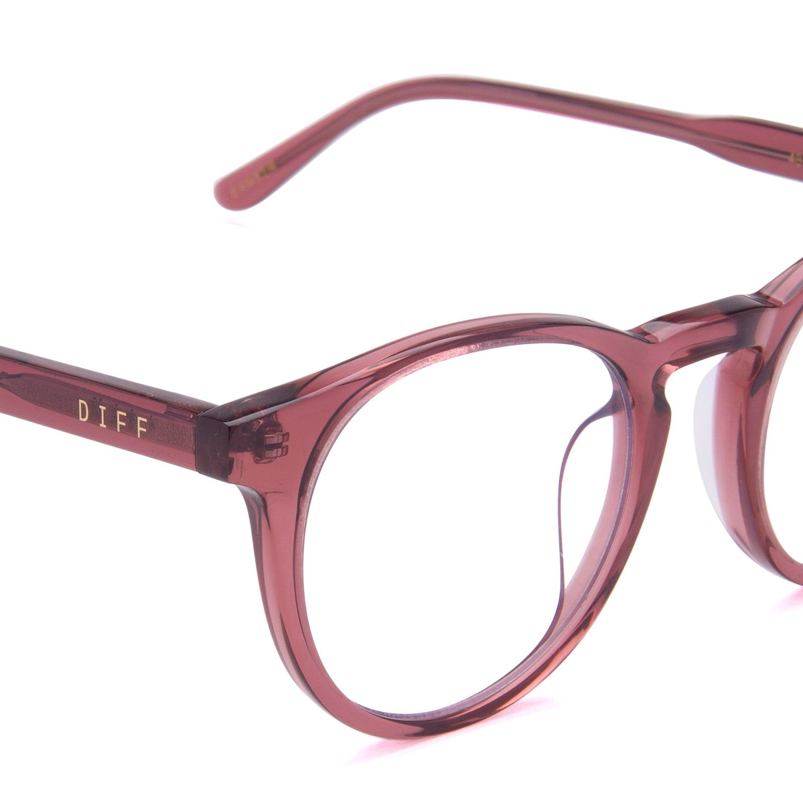 SAWYER - MULBERRY + BLUE LIGHT TECHNOLOGY GLASSES sold by Diff Eyewear product image thumbnail 3