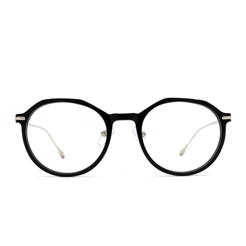 BENNETT - BLACK + CLEAR GLASSES sold by Diff Eyewear