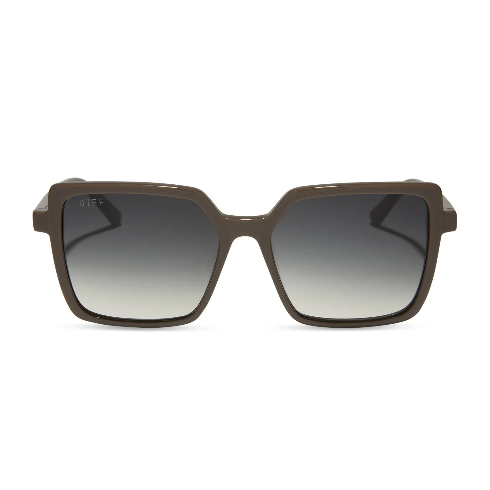 ESME - LONDON STONE + GREY GRADIENT SUNGLASSES sold by Diff Eyewear