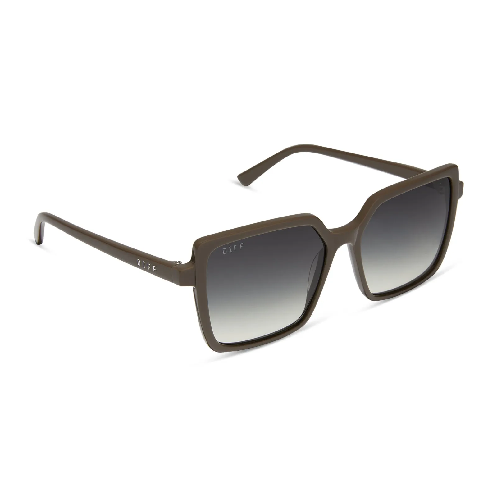 ESME - LONDON STONE + GREY GRADIENT SUNGLASSES sold by Diff Eyewear product image thumbnail 2