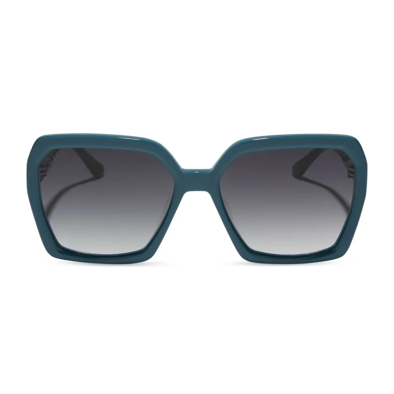 SLOANE - DEEP SPACE + GREY GRADIENT SUNGLASSES sold by Diff Eyewear