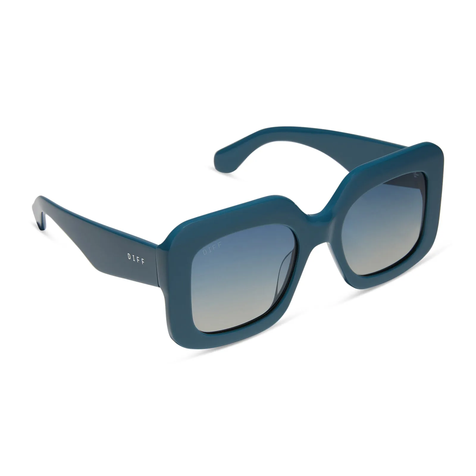 GIADA - DEEP SPACE + AEGEAN BLUE FLASH + POLARIZED SUNGLASSES sold by Diff Eyewear product image thumbnail 2