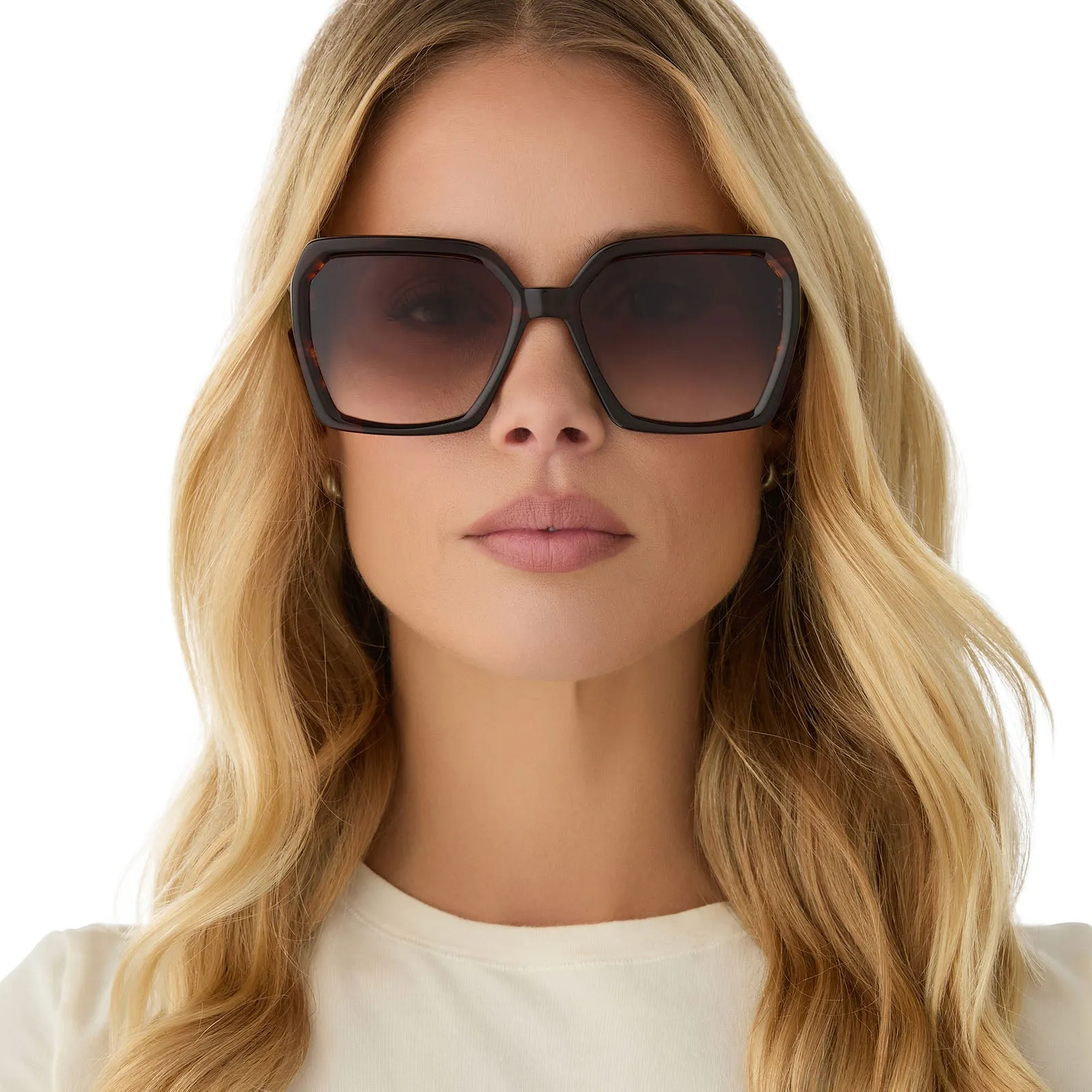 SLOANE - SEQUOIA TORTOISE + BROWN GRADIENT SUNGLASSES sold by Diff Eyewear product image thumbnail 5