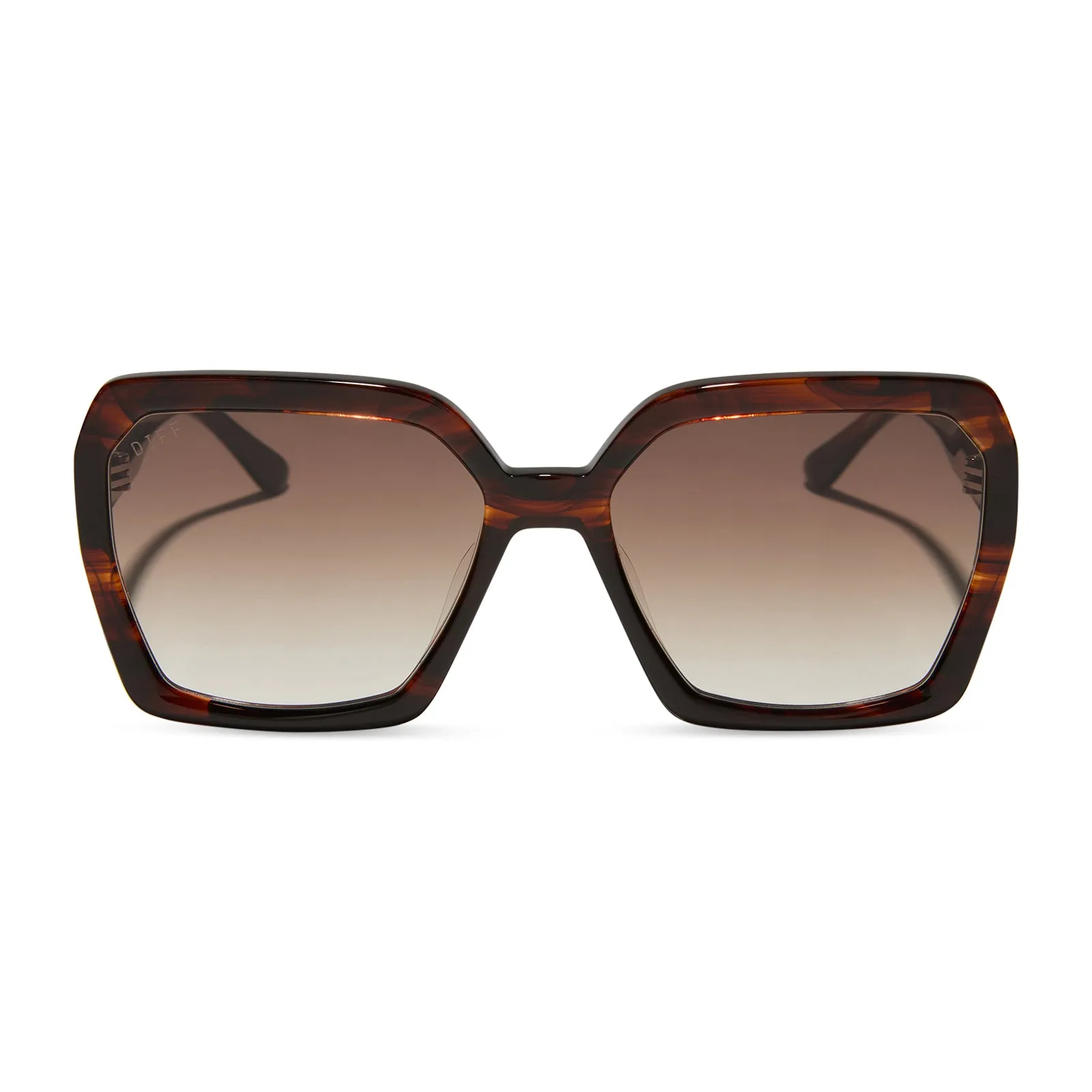 SLOANE - SEQUOIA TORTOISE + BROWN GRADIENT SUNGLASSES sold by Diff Eyewear
