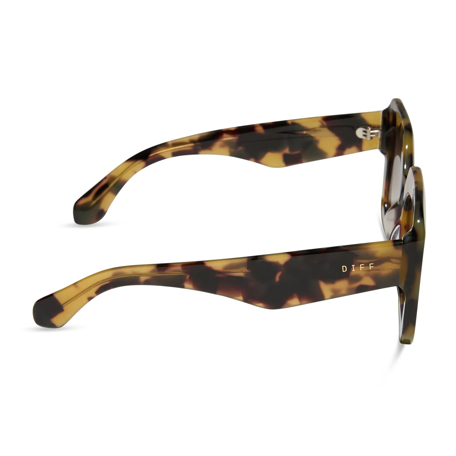 GIADA - BROWN KOMBU + BROWN GRADIENT + POLARIZED SUNGLASSES sold by Diff Eyewear product image thumbnail 3