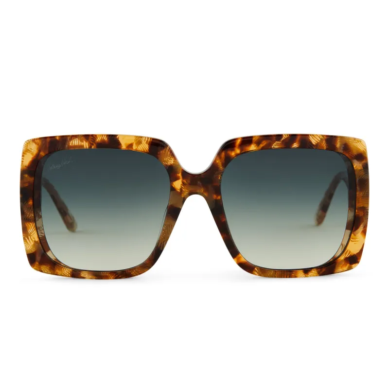 PATRICIA NASH - JACKIE + DUNMORE TORTOISE + G15 GRADIENT SUNGLASSES sold by Diff Eyewear