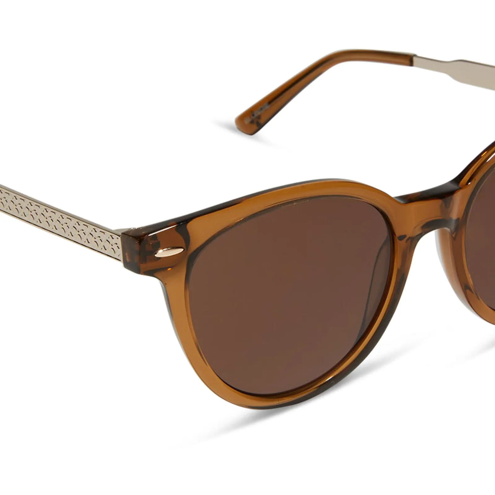 PATRICIA NASH - BLONDIE + HAZELNUT + BROWN SUNGLASSES sold by Diff Eyewear product image thumbnail 4