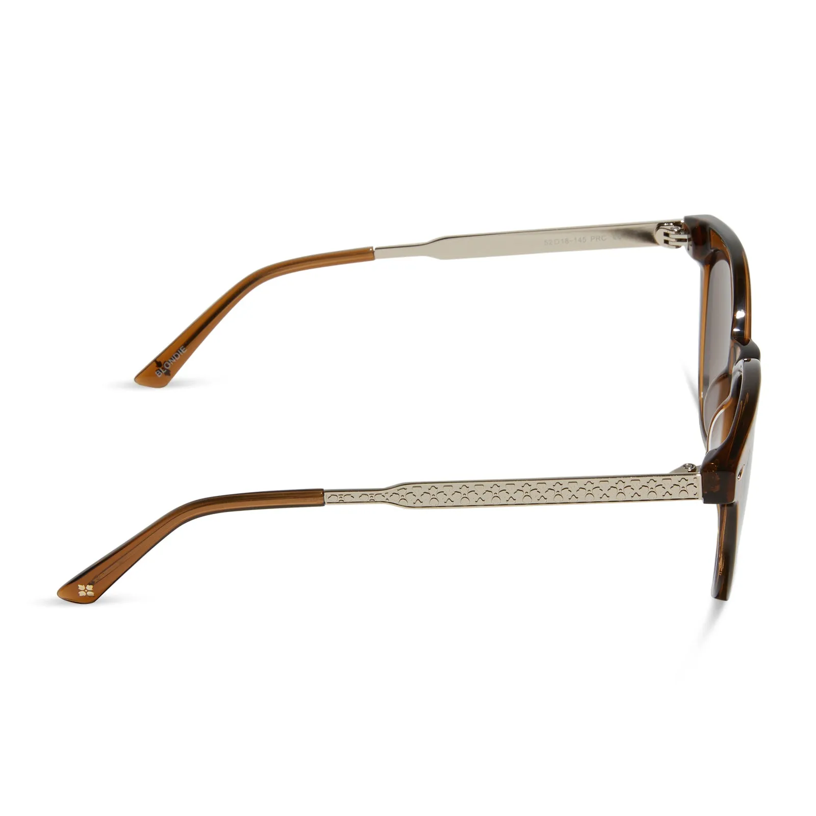 PATRICIA NASH - BLONDIE + HAZELNUT + BROWN SUNGLASSES sold by Diff Eyewear product image thumbnail 3