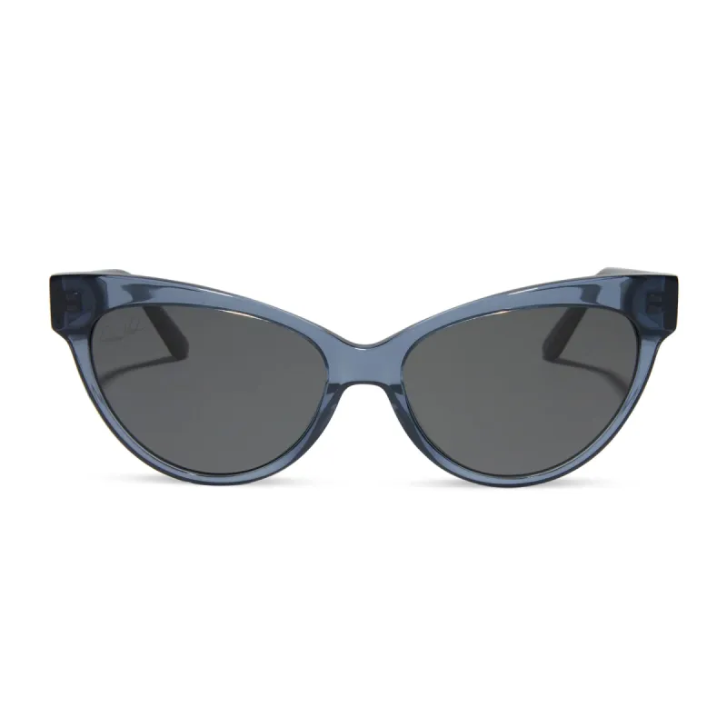 PATRICIA NASH - KELLY + MIRAGE + GREY SUNGLASSES made by Diff Eyewear