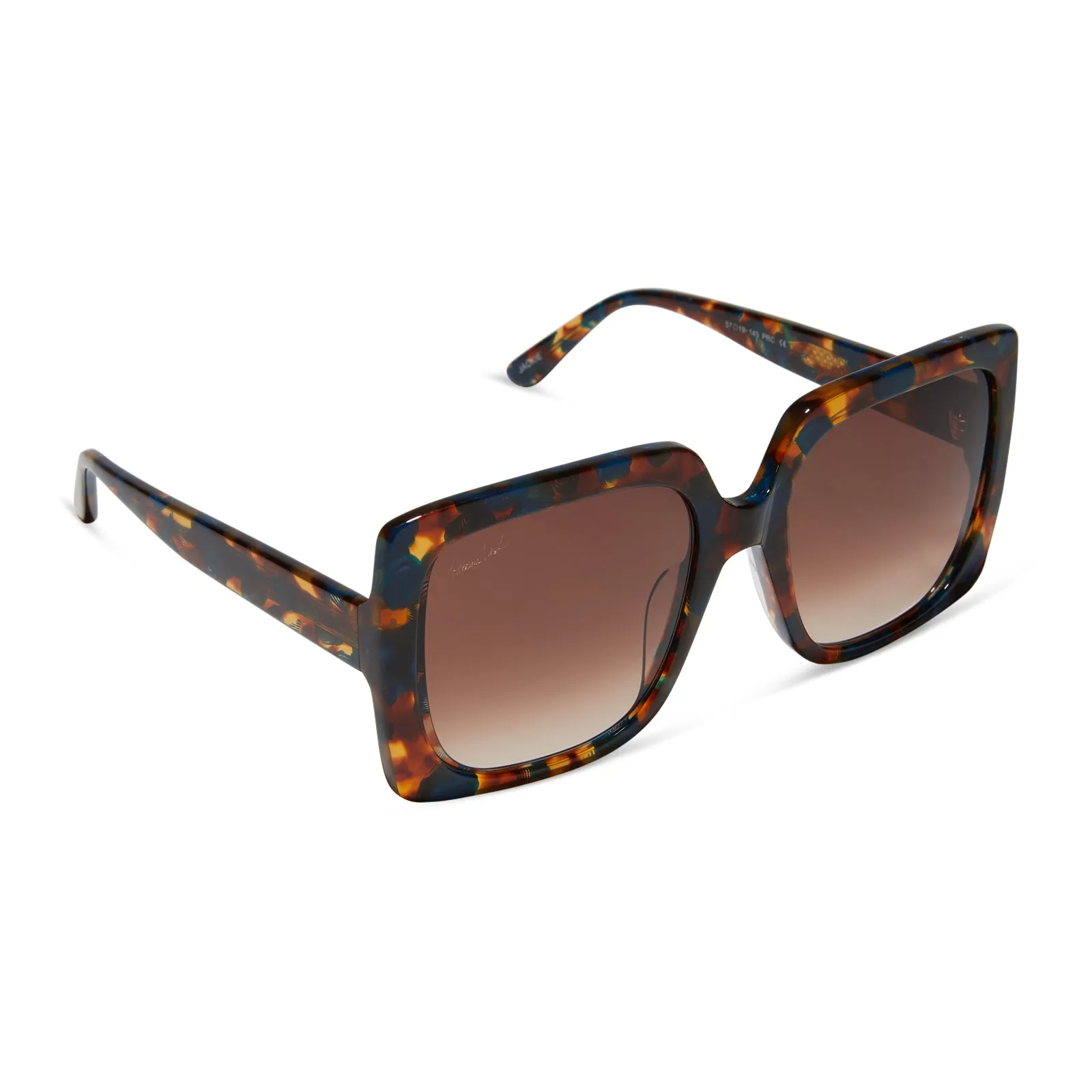 PATRICIA NASH - JACKIE + PRAIRIE TORTOISE + BROWN GRADIENT SUNGLASSES sold by Diff Eyewear product image thumbnail 2