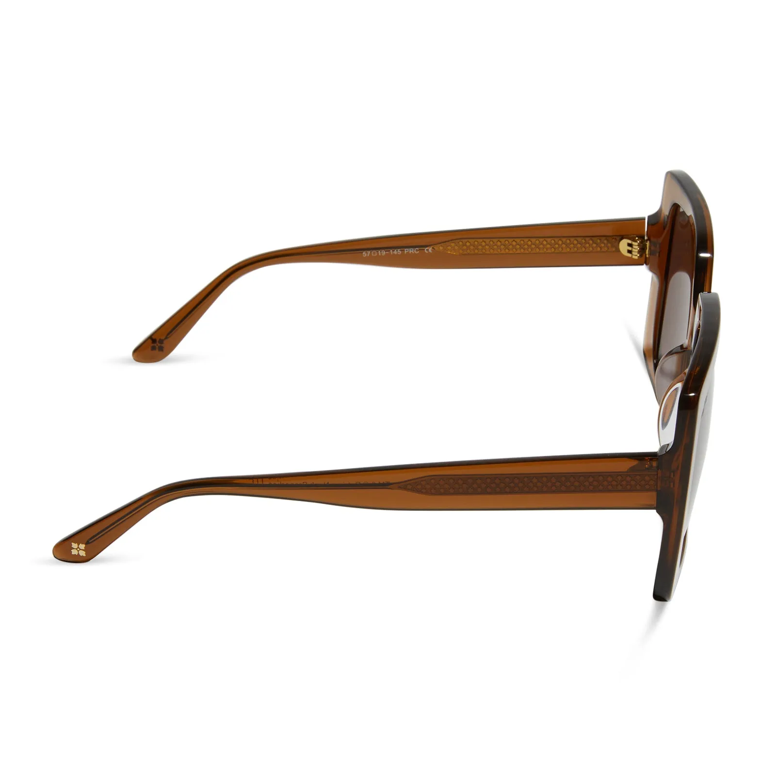 PATRICIA NASH - JACKIE + HAZELNUT + BROWN SUNGLASSES sold by Diff Eyewear product image thumbnail 3