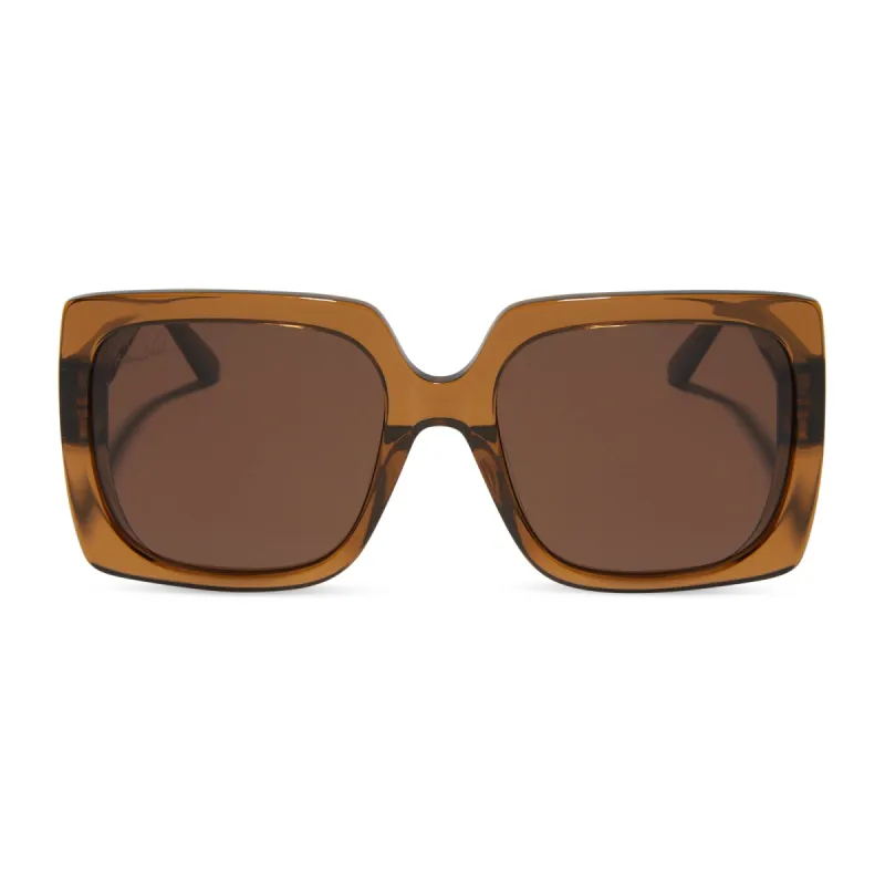 PATRICIA NASH - JACKIE + HAZELNUT + BROWN SUNGLASSES sold by Diff Eyewear