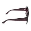 CHARISE - AUBERGINE + AUBERGINE W SILVER FLASH SUNGLASSES sold by Diff Eyewear