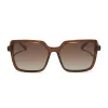 ESME - WHISKEY + BROWN GRADIENT + POLARIZED SUNGLASSES sold by Diff Eyewear