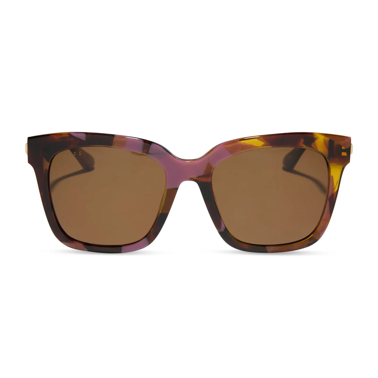 BELLA - TORINO TORTOISE + BROWN + POLARIZED SUNGLASSES sold by Diff Eyewear
