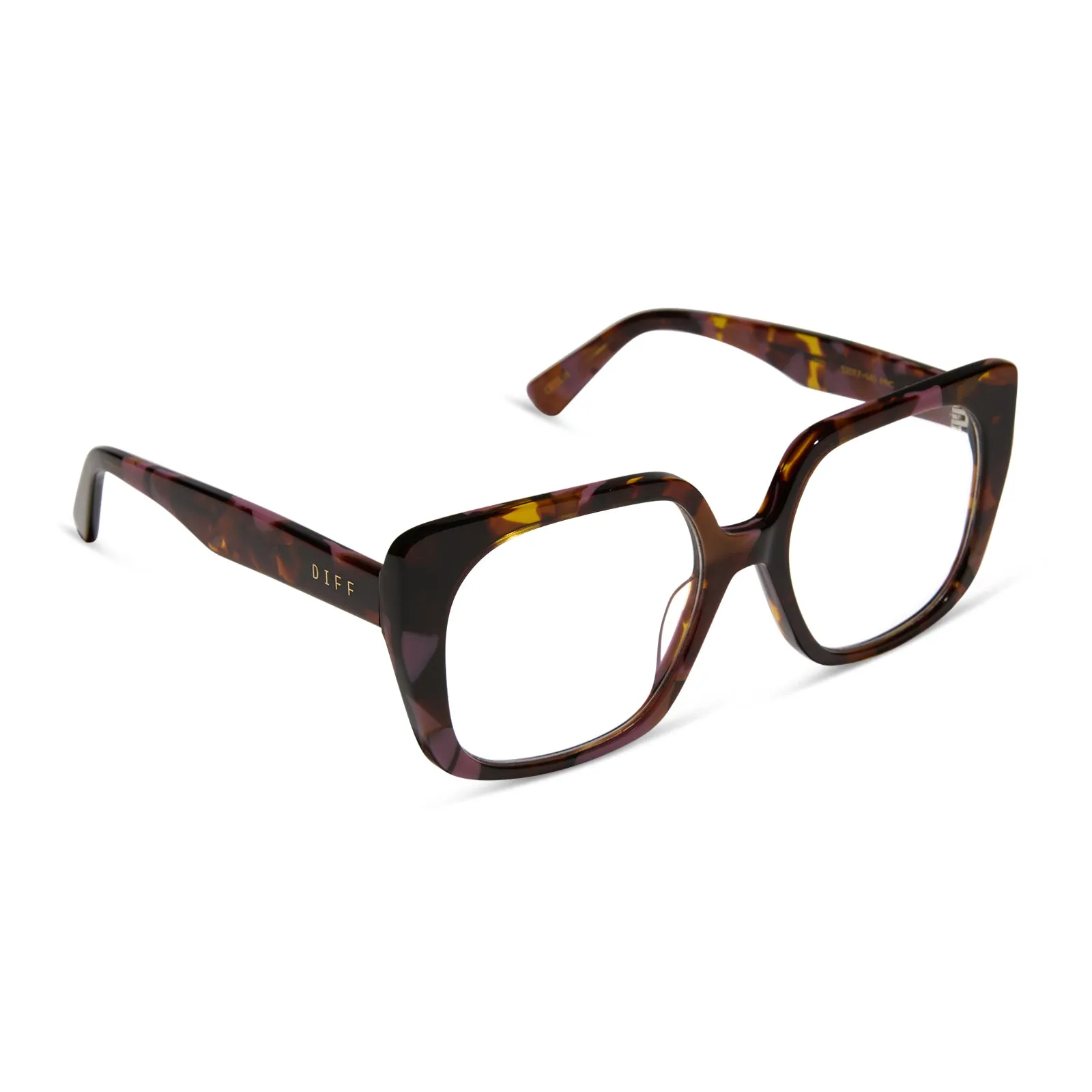 CECILIA - TORINO TORTOISE + GLASSES sold by Diff Eyewear product image thumbnail 2