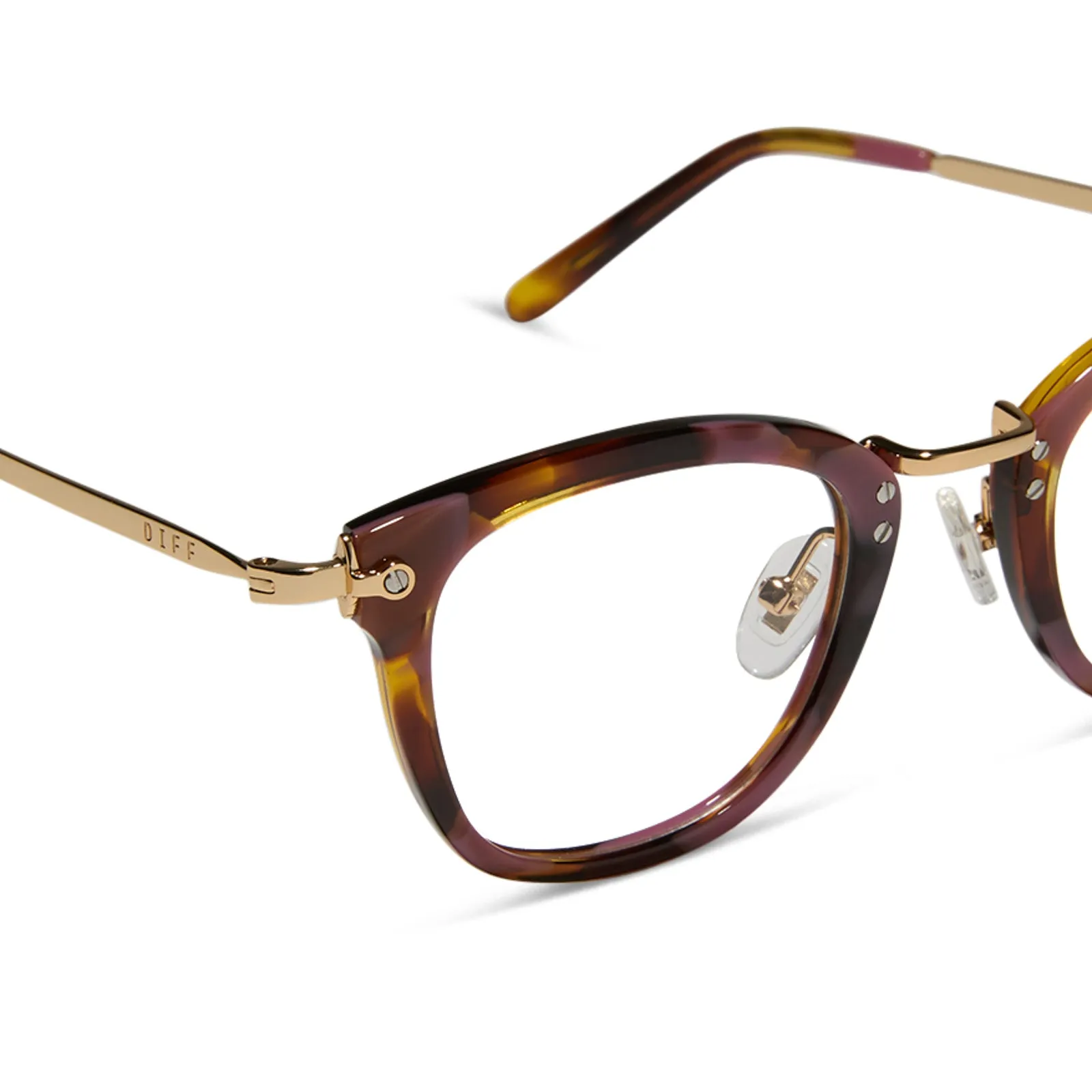 RUE - TORINO TORTOISE + GLASSES sold by Diff Eyewear product image thumbnail 4