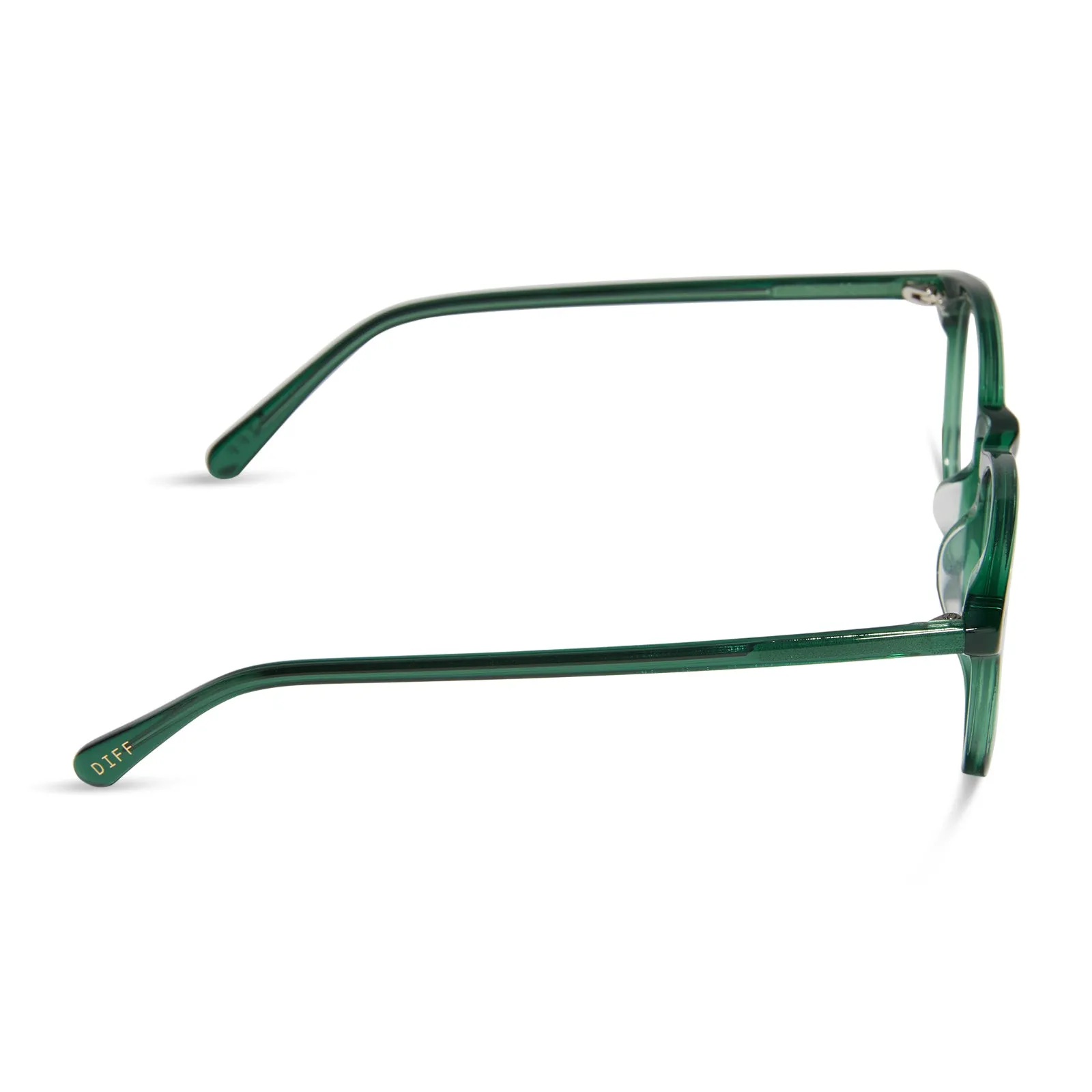 JAXSON - DEEP IVY + PRESCRIPTION GLASSES sold by Diff Eyewear product image thumbnail 3