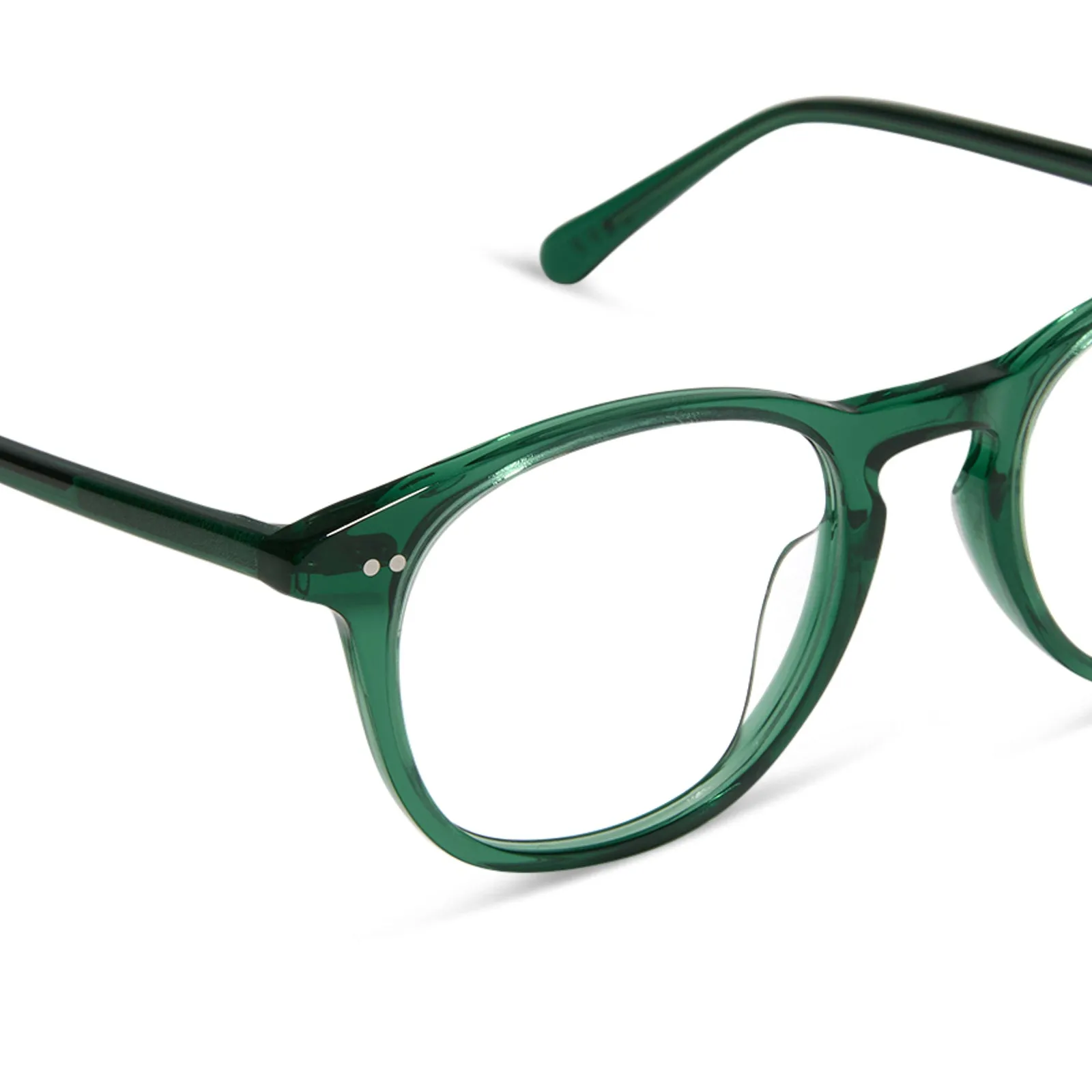 JAXSON - DEEP IVY + PRESCRIPTION GLASSES sold by Diff Eyewear product image thumbnail 4