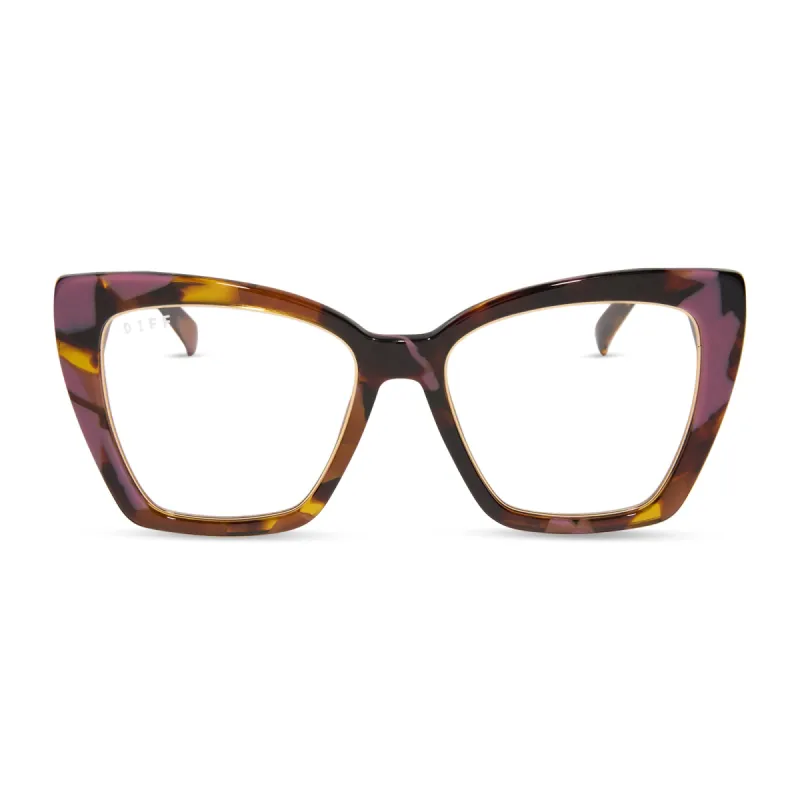 BECKY IV XS - TORINO TORTOISE + PRESCRIPTION GLASSES sold by Diff Eyewear