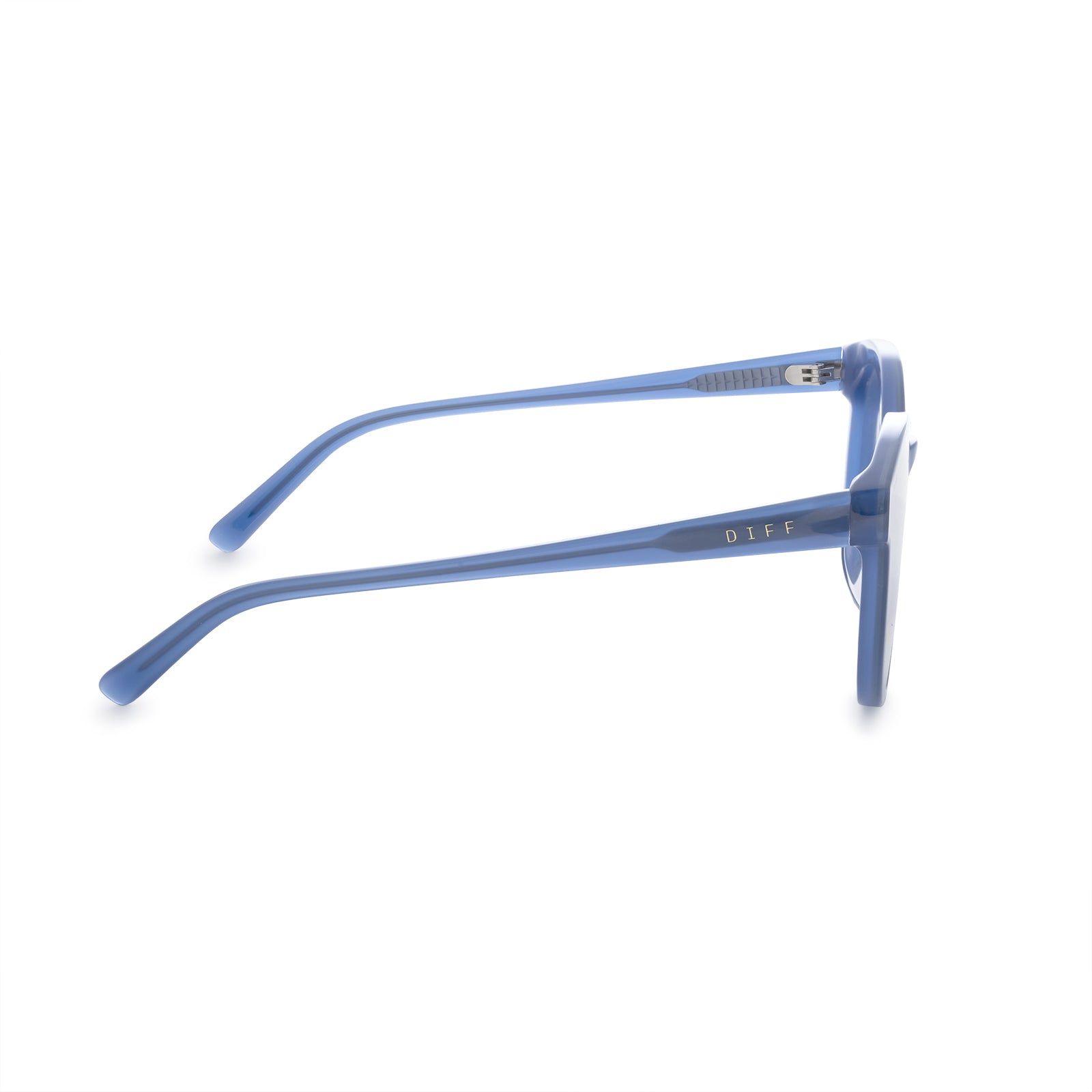 GEMMA - AEGEAN BLUE CRYSTAL + AEGEAN BLUE GRADIENT FLASH SUNGLASSES sold by Diff Eyewear product image thumbnail 3