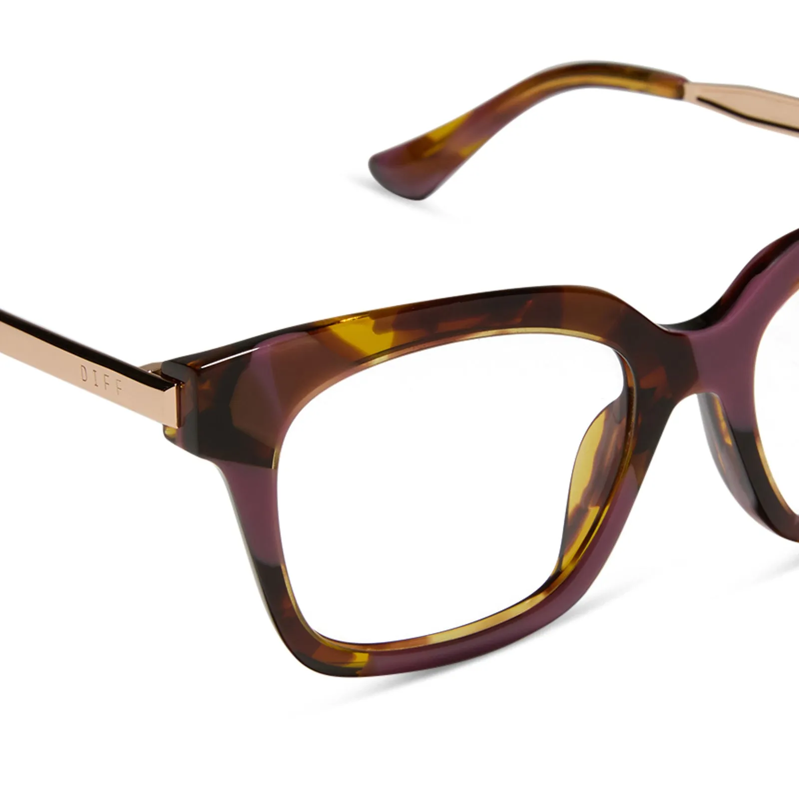 BELLA XS - TORINO TORTOISE + PRESCRIPTION GLASSES sold by Diff Eyewear product image thumbnail 4
