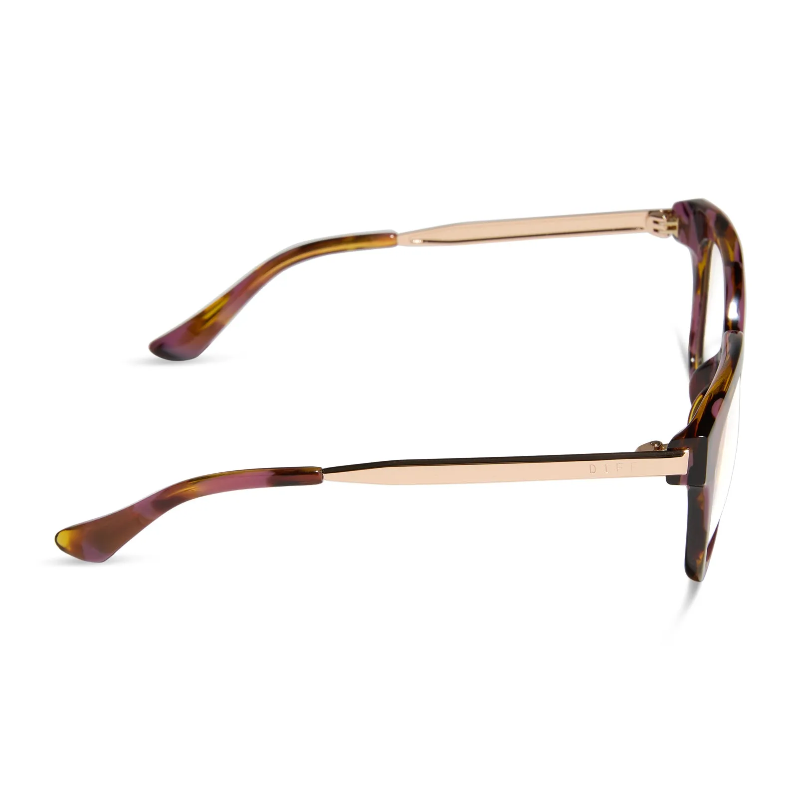 BELLA XS - TORINO TORTOISE + PRESCRIPTION GLASSES sold by Diff Eyewear product image thumbnail 3