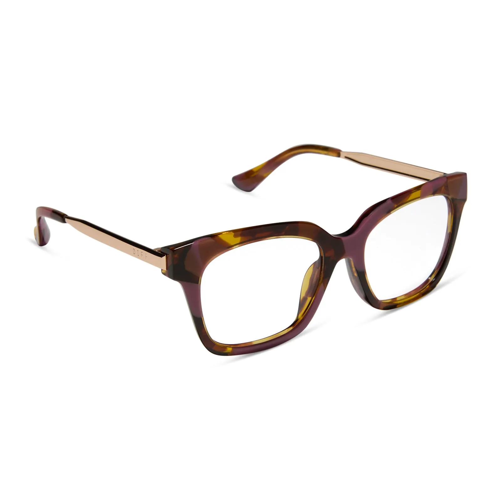 BELLA XS - TORINO TORTOISE + PRESCRIPTION GLASSES sold by Diff Eyewear product image thumbnail 2