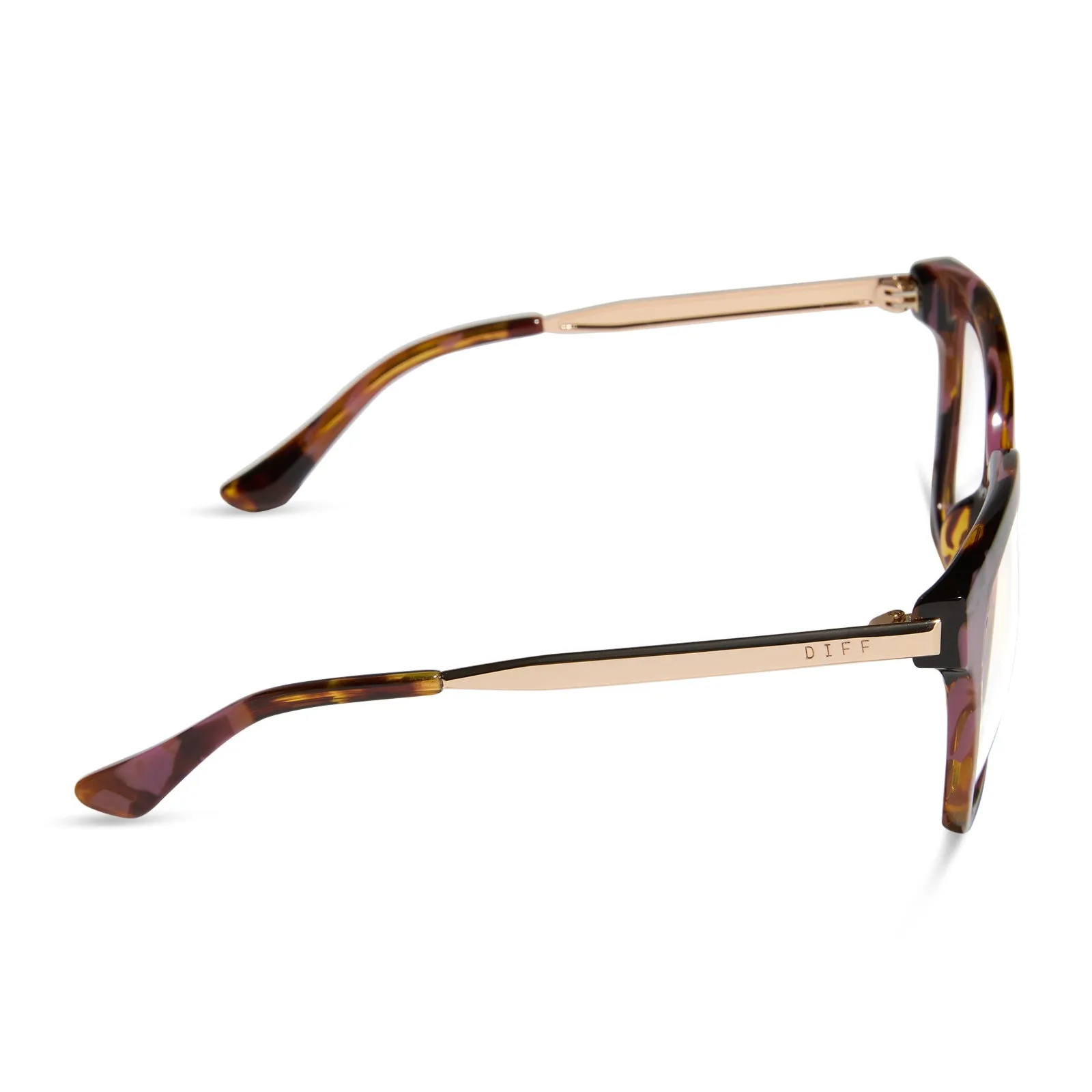 BELLA - TORINO TORTOISE + GLASSES sold by Diff Eyewear product image thumbnail 3
