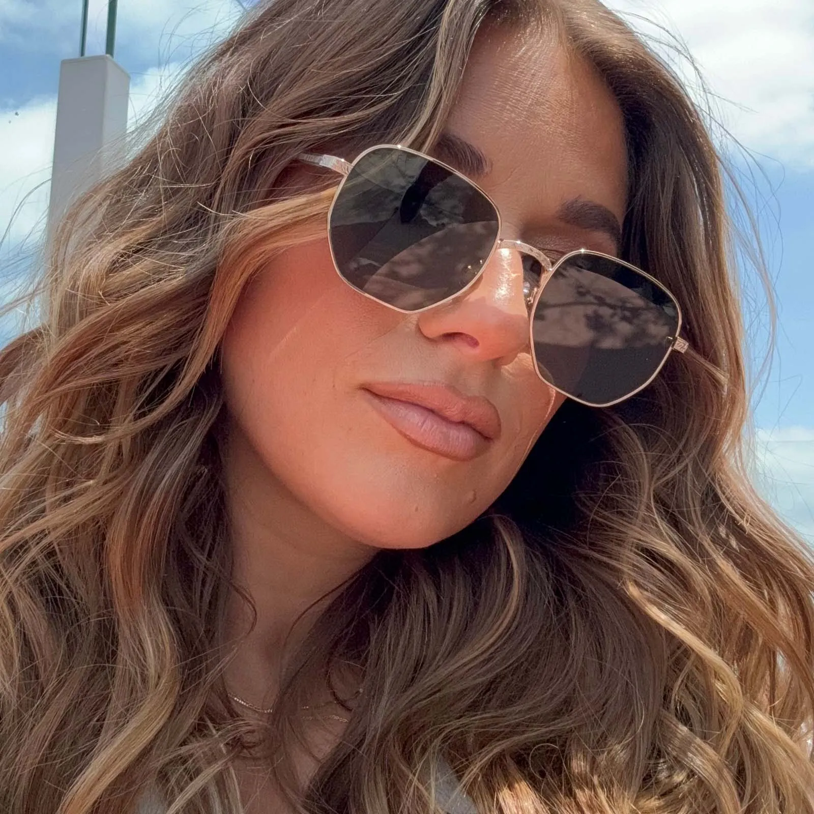 JESSIE JAMES DECKER - JJD + GOLD + G15 + POLARIZED SUNGLASSES sold by Diff Eyewear product image thumbnail 5