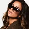 JESSIE JAMES DECKER - VIVI + BURGUNDY + GREY GRADIENT SUNGLASSES sold by Diff Eyewear
