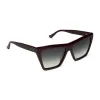 JESSIE JAMES DECKER - VIVI + BURGUNDY + GREY GRADIENT SUNGLASSES sold by Diff Eyewear